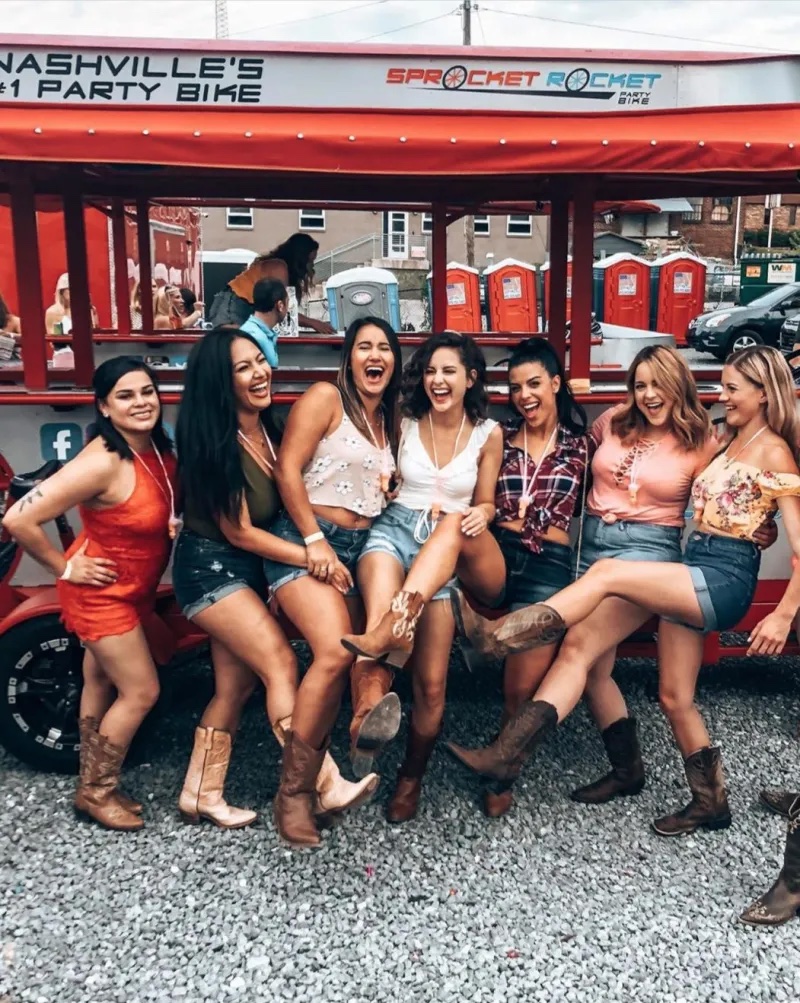 Sprocket Rocket Party Bike Nashville